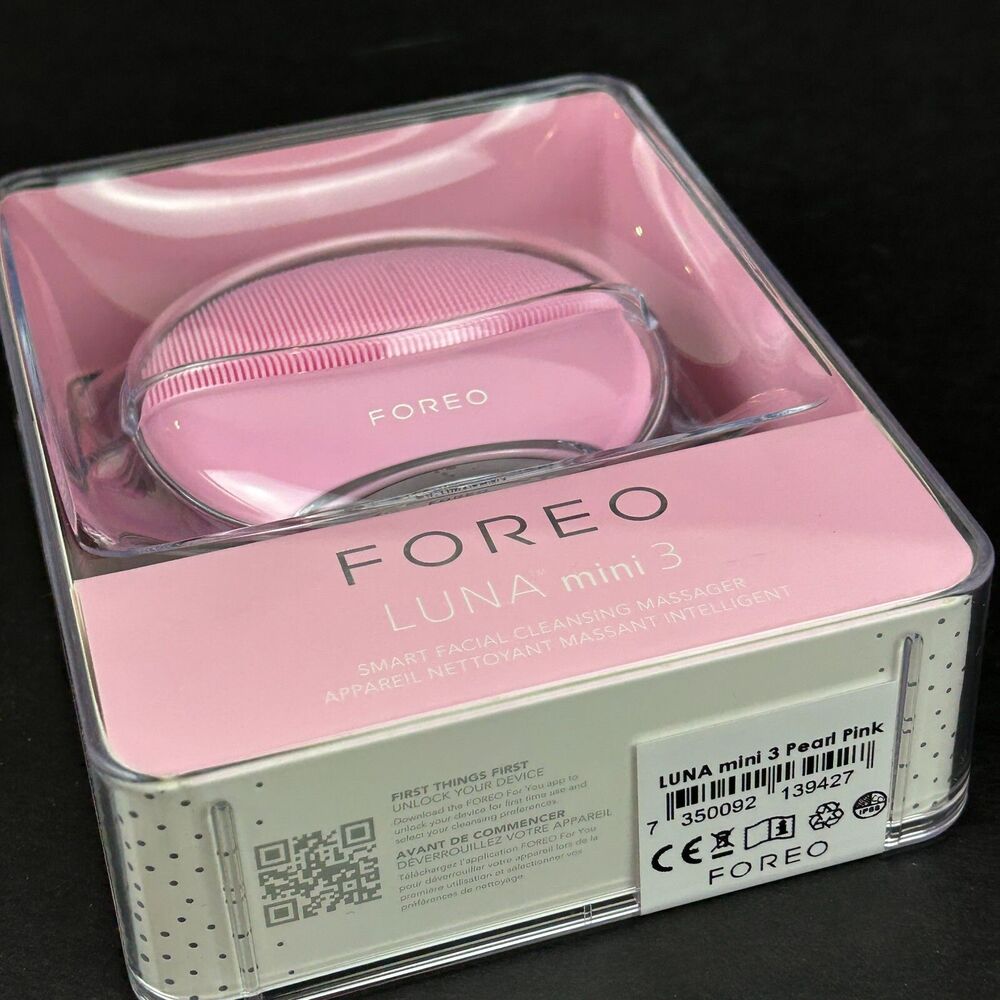 Foreo Luna Mini 3 Facial Massager Pink NEW - Picture 5 of 7